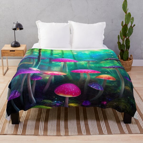 Artikelvorschau, Psychedelic Mushroom Forest #47 Part of the Psychedelic Mushroom Forest Collection entworfen und verkauft von Psychedelic Psychos.