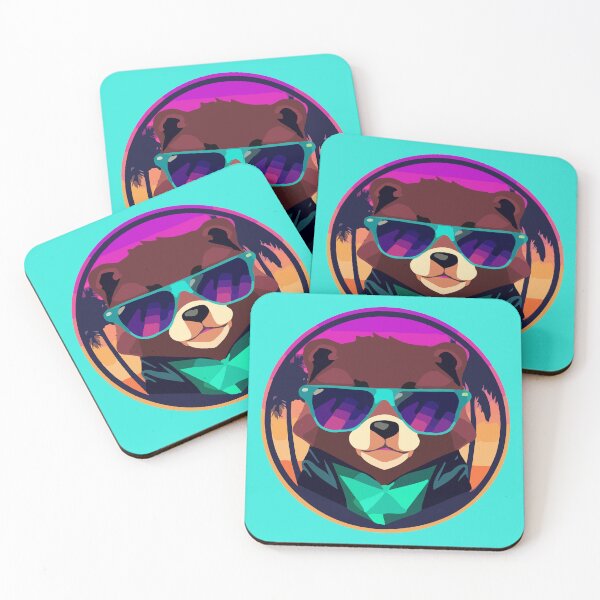 Item preview, 80's Style Brown Bear designed and sold by UrbanChillz.