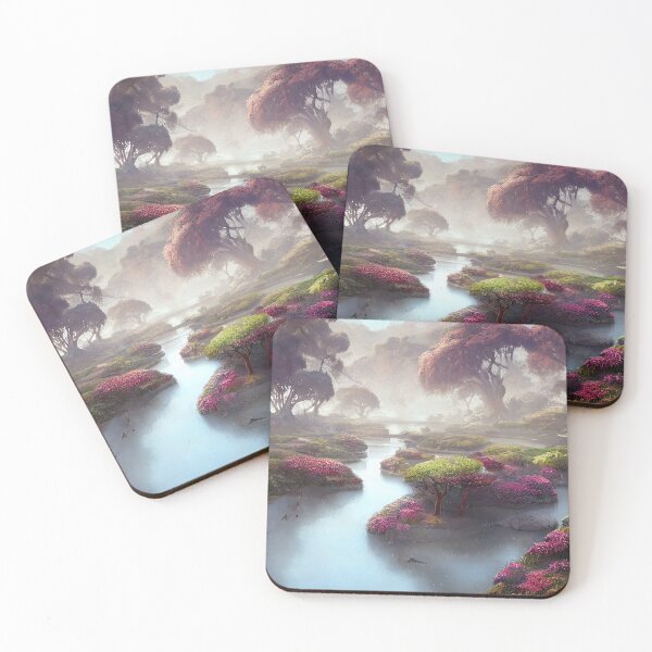 Item preview, Flowery landscapes #7 designed and sold by MacOramix.