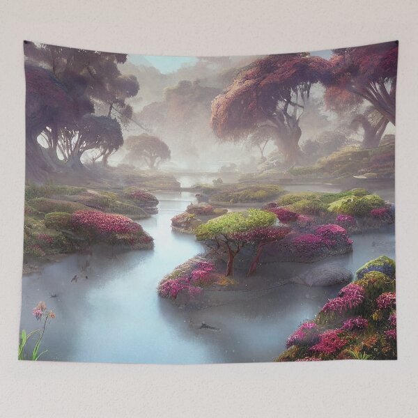 Item preview, Flowery landscapes #7 designed and sold by MacOramix.
