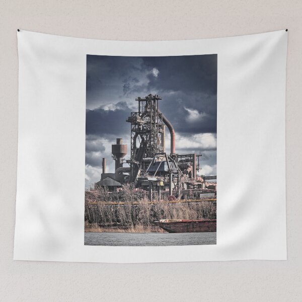 Item preview, Blast furnace in Duisburg - Blast furnace in Duisburg - Ruhr area designed and sold by Ruhrpottpicture.