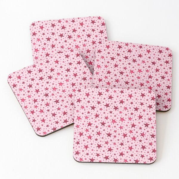 Item preview, Pink Star Pattern designed and sold by velvetearth.