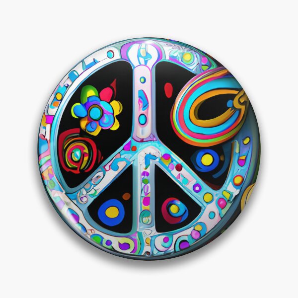 Item preview, Peace Rainbow Love Stained Glass designed and sold by TastySpace.