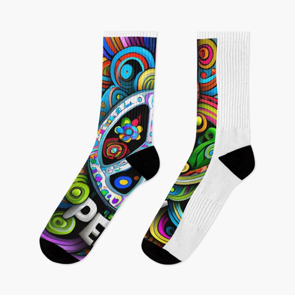 Item preview, Peace Rainbow Love Stained Glass designed and sold by TastySpace.