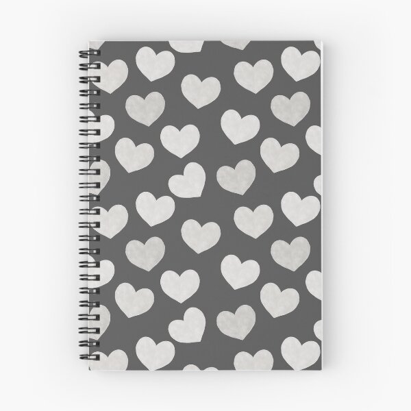 Item preview, Watercolor Hearts - Neutral and Charcoal Gray Palette designed and sold by Amy Brinkman.