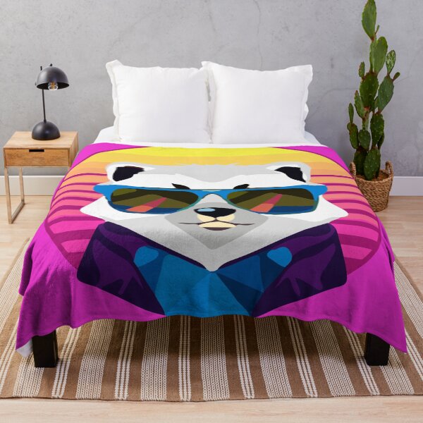 Item preview, 80's Style Polar Bear designed and sold by UrbanChillz.