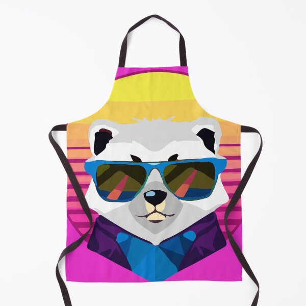 Item preview, 80's Style Polar Bear designed and sold by UrbanChillz.