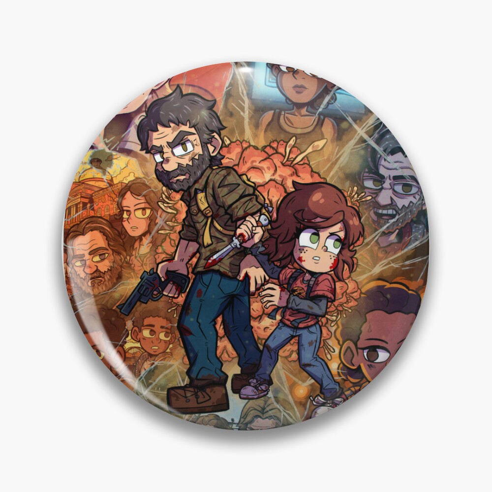 Botton Pin Clicker Estalador Cartoon The Last Of Us Part: Série