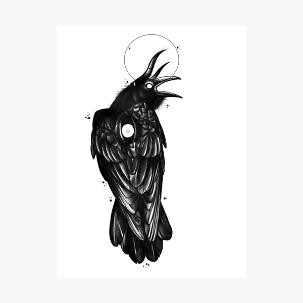Three Eyed Raven Stickers for Sale  Redbubble