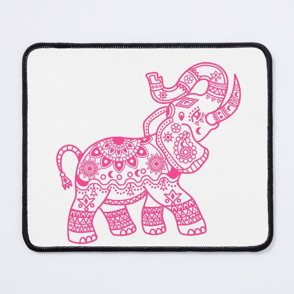 Item preview, Pink Elephant Mandala Illustration designed and sold by marco2r.
