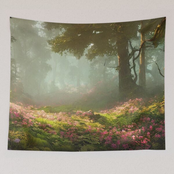 Item preview, Flowery landscapes #9 designed and sold by MacOramix.