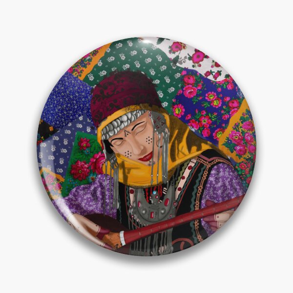 Item preview, Kurdish Girl from Khorasan designed and sold by ElifsArt.