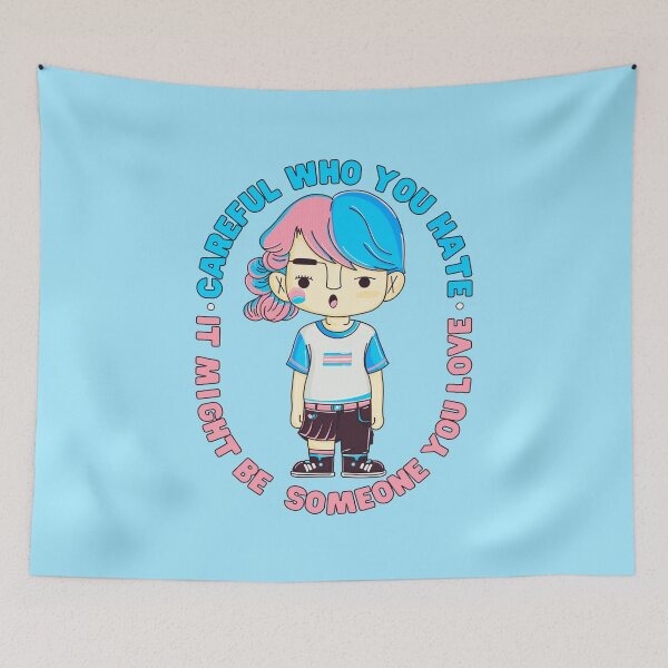 Item preview, Careful who you hate designed and sold by Give Me that Pencil.