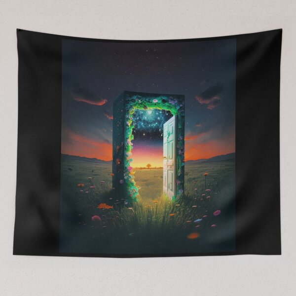 Item preview, Gateway To Paradise (pt.1) designed and sold by AIartCANVAS.