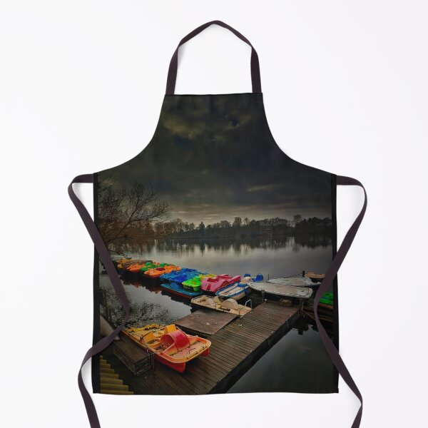Item preview, Boats at the Six Lakes Plate in Duisburg - Boats at the Six Lakes Plate in Duisburg designed and sold by Ruhrpottpicture.