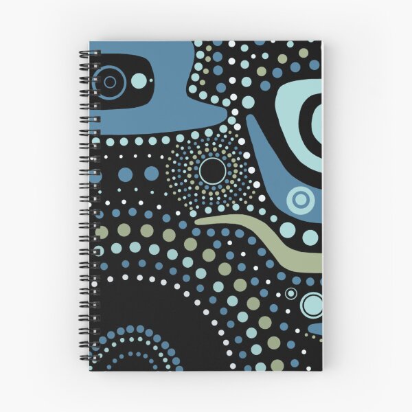 Item preview, Métis & Haida design - blue, green designed and sold by Lighteningshop.