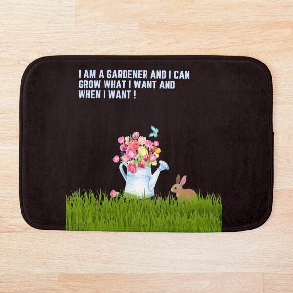 Item preview, I am a gardener and i can grow what i want and when i want ! funny gift for a gardener, plant lovers designed and sold by Miloshop91.