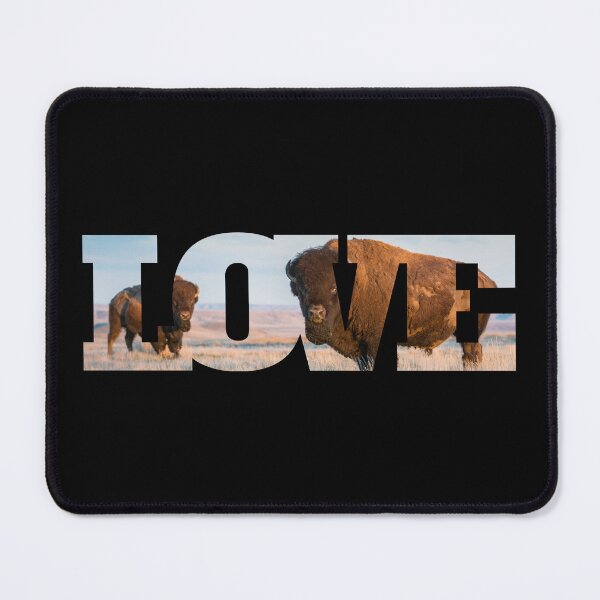 Item preview, I Love Bison – North American Buffalo Design designed and sold by MagicalFun.