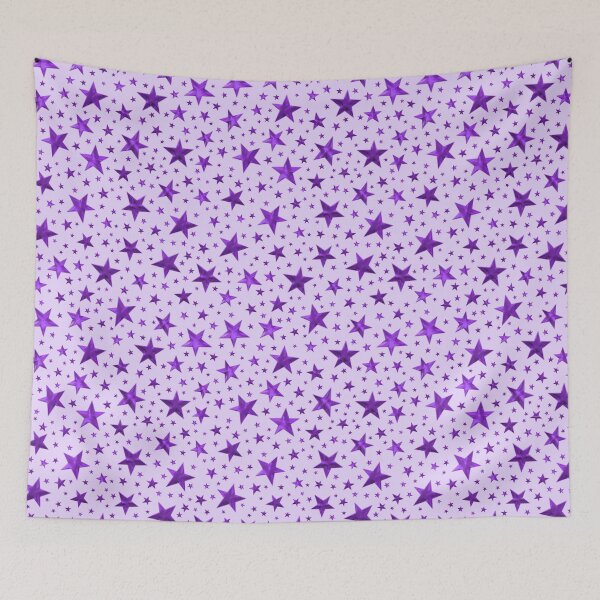 Item preview, Purple Star Pattern designed and sold by velvetearth.