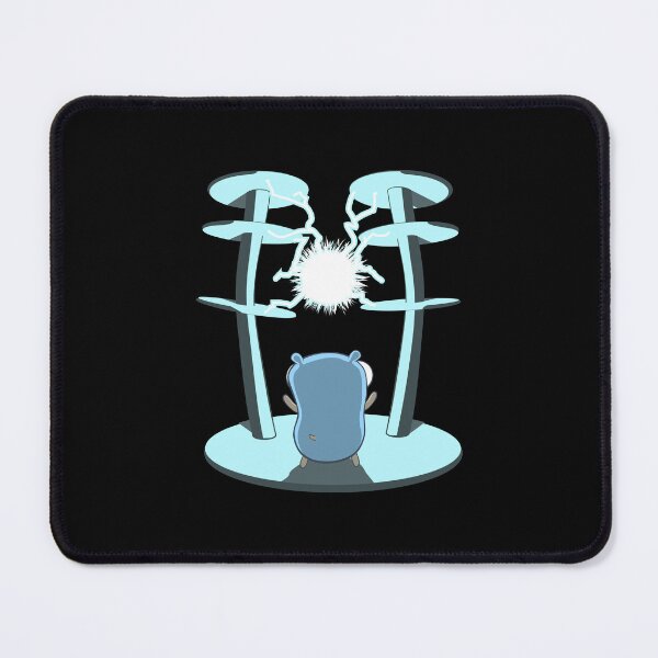Item preview, The Golang Mascot: Flash (Black) designed and sold by hellkni9ht.