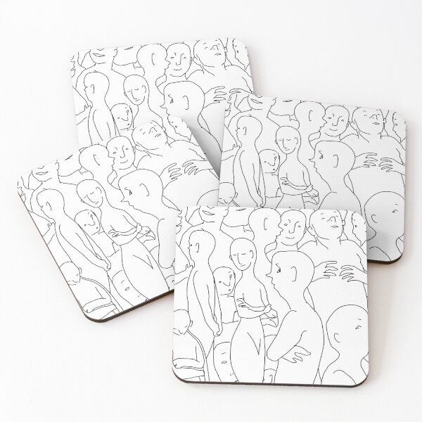 Item preview, People doodle  designed and sold by Emma Raven.