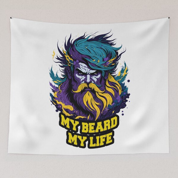 Item preview, My Beard My Life designed and sold by PhotoArtMC.