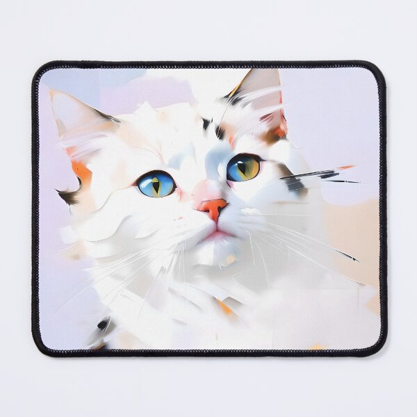 Item preview, Whisper of the Wild: A majestic kitty oil painting designed and sold by KH-GardenEden.