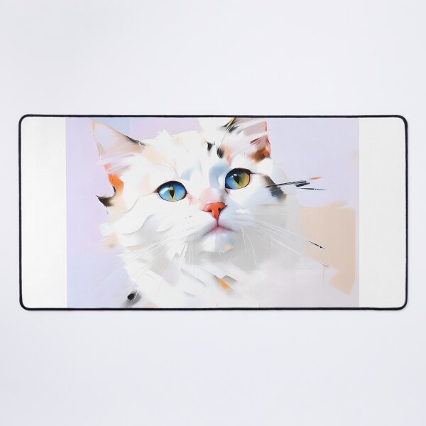 Item preview, Whisper of the Wild: A majestic kitty oil painting designed and sold by KH-GardenEden.