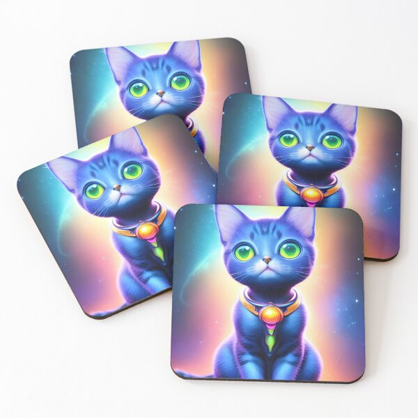 Item preview, Cosmic Kitten Rainbow Cat designed and sold by VersoShopping.