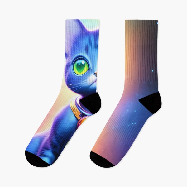 Item preview, Cosmic Kitten Rainbow Cat designed and sold by VersoShopping.