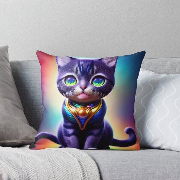 Artikelvorschau, Cosmic Kitten Rainbow Cat entworfen und verkauft von VersoShopping.