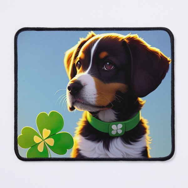 Item preview, St. Patrick's Day Bernese Mountain Dog designed and sold by Aww_To_Z Animals.