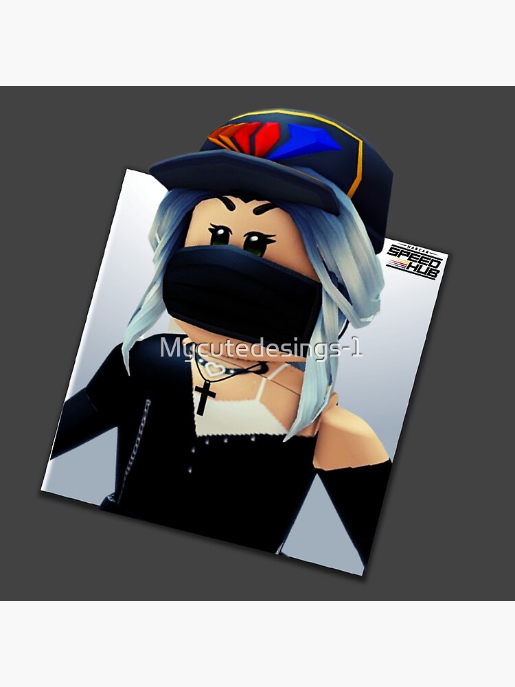 Roblox Girl. NASCAR Speed ​​Hub. ROBLOX. 2023, NASCAR Roblox game.  Essential T-Shirt for Sale by Mycutedesings-1