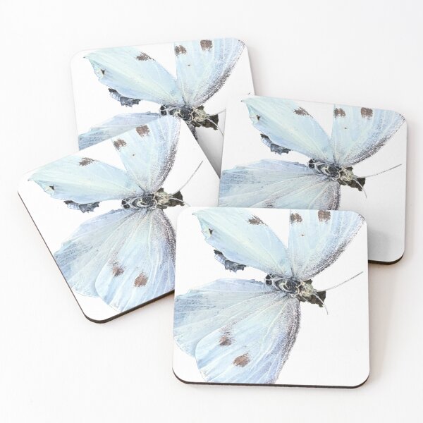 Item preview, Cabbage White/Blue Butterfly from Australia designed and sold by PeachesandPear.