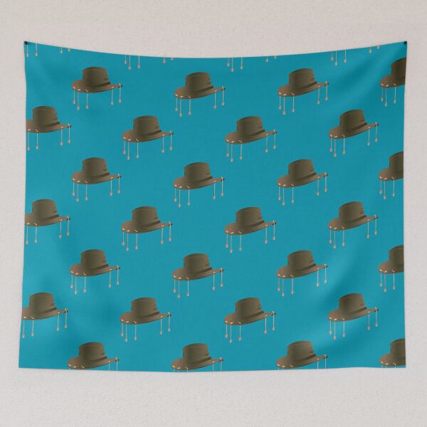 Item preview, Cork Hat - Turquoise designed and sold by Ashleigh Bell.