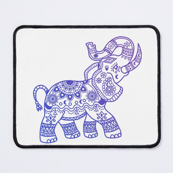 Item preview, Illustration of Mandala Elephant violet tones designed and sold by marco2r.