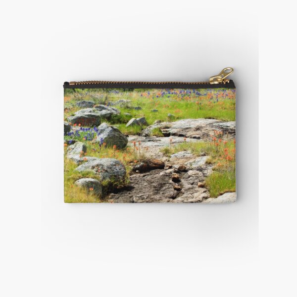 Item preview, Rocks Indian Paintbrush and Bluebonnets  designed and sold by Robert Armendariz.