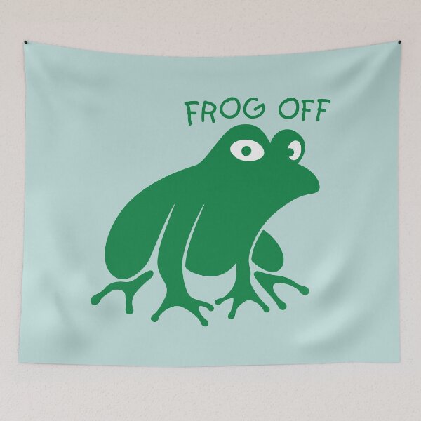Item preview, Frog Off designed and sold by chillaxcats.
