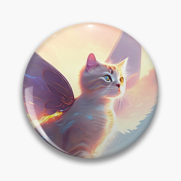 Item preview, Angel kitty designed and sold by Lodkow.