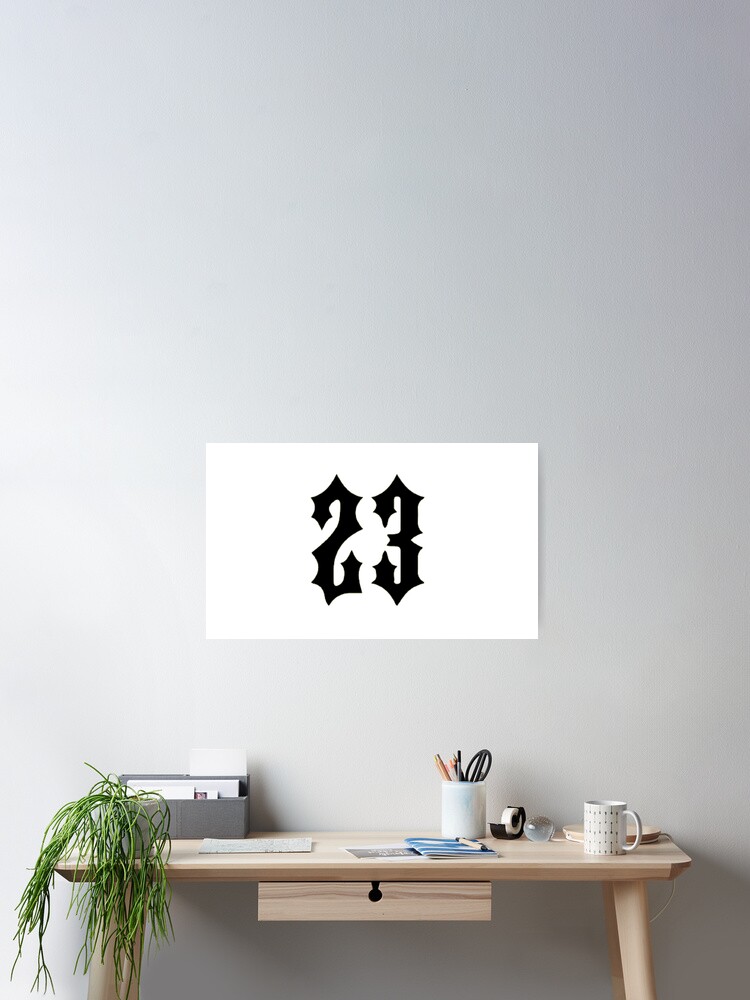 23 Central Cee number Sticker