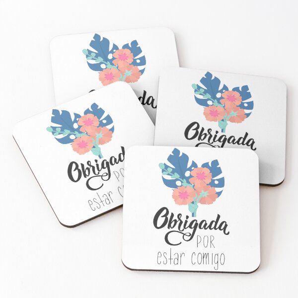 Item preview, Obrigada por estar comigo. Translation from Portuguese - Thank you for being with me designed and sold by pidzam4e.