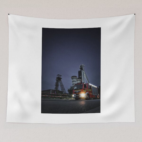 Item preview, Fire brigade on mallet & iron in Herten designed and sold by Ruhrpottpicture.