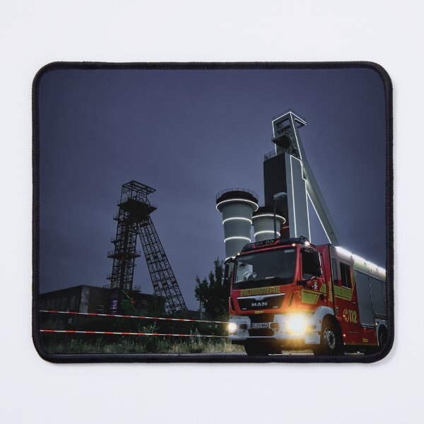Item preview, Fire brigade on mallet & iron in Herten designed and sold by Ruhrpottpicture.