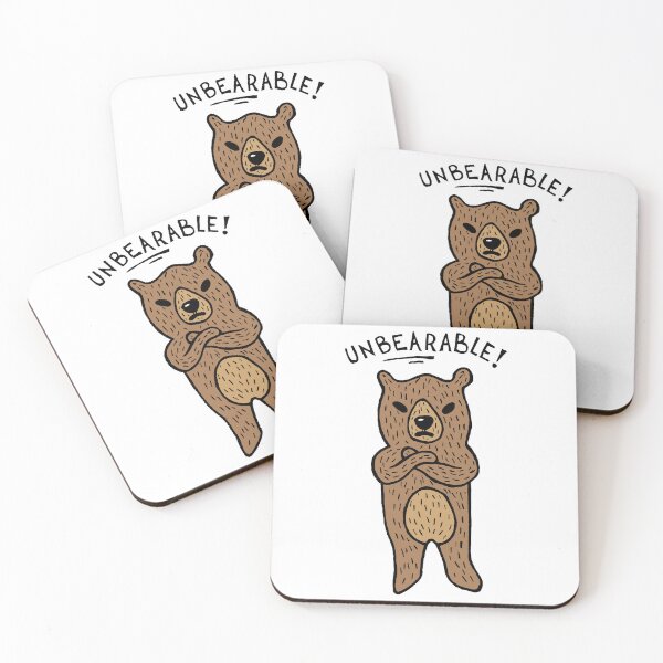 Item preview, Unbearable Bear designed and sold by Graograman.
