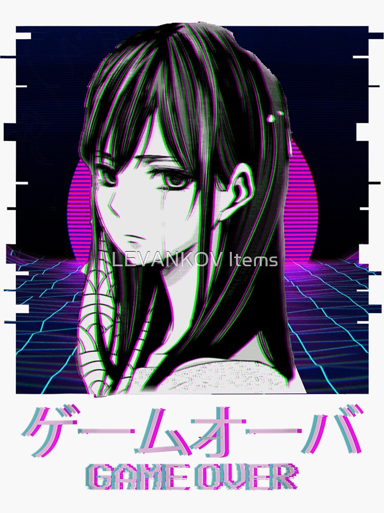 Sad Anime Girl Poster for Sale by LEVANKOV Items