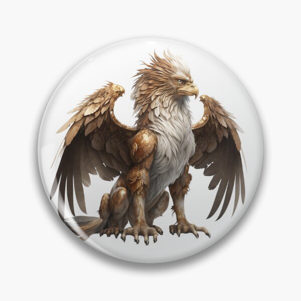Item preview, Griffin Gryphon Mythological Beast  designed and sold by ColorFlowArt.