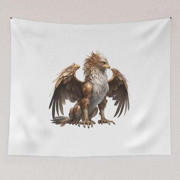 Item preview, Griffin Gryphon Mythological Beast  designed and sold by ColorFlowArt.