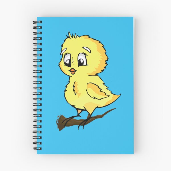 Aperçu de l'œuvre Bébé oiseau jaune créée et vendue par STRaWe ⭐⭐⭐⭐⭐.