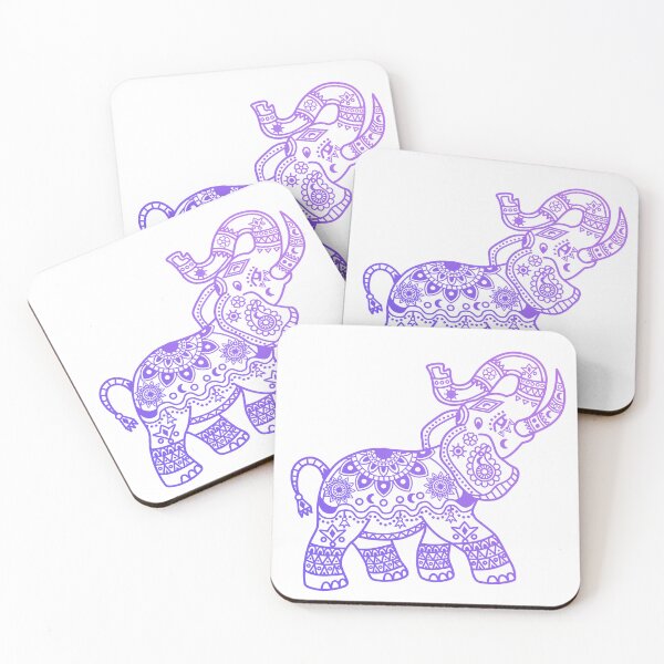 Item preview, Violet Elephant Mandala Illustration designed and sold by marco2r.