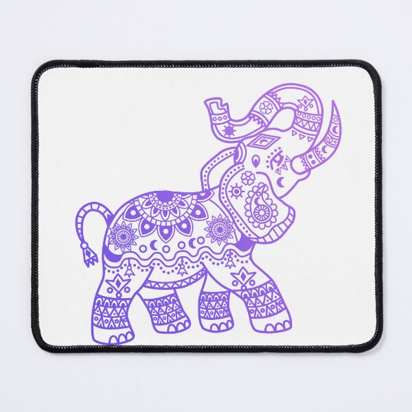 Item preview, Violet Elephant Mandala Illustration designed and sold by marco2r.